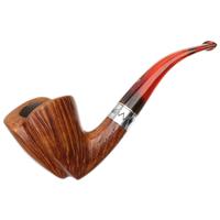 Italian Estates Luigi Viprati Smooth Bent Dublin with Silver (Two Clover) (9mm)