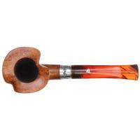 Italian Estates Luigi Viprati Smooth Bent Dublin with Silver (Two Clover) (9mm)