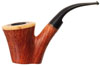 Italian Estates Tomasso Spanu Smooth Cherrywood with Horn Cap (Millenio)
