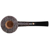 Italian Estates Claudio Cavicchi Black Sandblasted Bent Dublin (Unsmoked)