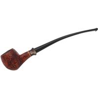 Italian Estates Ser Jacopo Sandblasted Bent Egg Churchwarden (S2) (B) (Unsmoked)
