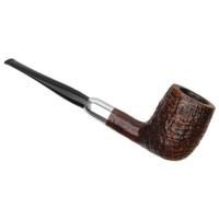 Italian Estates Savinelli Punto Oro Sandblasted with Silver (128)