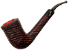 Italian Estates Savinelli Autograph Sandblasted Bent Billiard (4) (6mm) (Unsmoked)