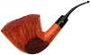 Italian Estates Moretti Magnum Partially Rusticated Bent Dublin with Plateau (gggg) (2010) (Unsmoked)