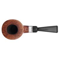 Italian Estates Luigi Viprati La Pipa Smooth Bent Dublin Sitter with Silver (Four Clover) (9mm)