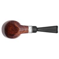 Italian Estates Luigi Viprati La Pipa Smooth Bent Dublin Sitter with Silver (Four Clover) (9mm)