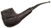Italian Estates Savinelli Autograph Sandblasted Bent Billiard (4) (Replacement Stem?)