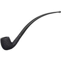 Italian Estates Savinelli Churchwarden Black Rusticated (601)