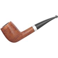 Italian Estates Musico Smooth Bent Billiard with Silver (Set Special) (Unsmoked)