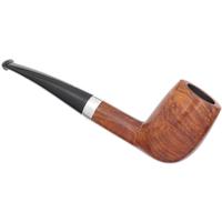 Italian Estates Musico Smooth Bent Billiard with Silver (Set Special) (Unsmoked)