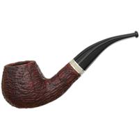Italian Estates Savinelli Oscar Rusticated Brown (645 KS) (9mm) (Unsmoked)