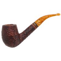 Italian Estates Savinelli Miele Brown Rusticated (670 KS) (6mm) (Unsmoked)