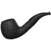 Italian Estates Savinelli Mini Rusticated Black Stem (626) (6mm) (Unsmoked)