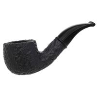 Italian Estates Savinelli Mini Rusticated Black Stem (601) (6mm) (Unsmoked)