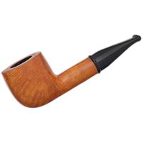 Italian Estates Savinelli Mini Smooth Black Stem (128) (6mm) (Unsmoked)