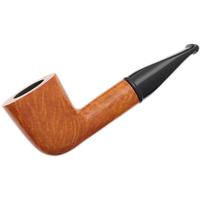 Italian Estates Savinelli Mini Smooth Black Stem (409) (9mm) (Unsmoked)
