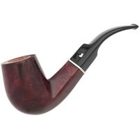 Italian Estates Ser Jacopo Smooth Bent Billiard with Silver (Unsmoked)