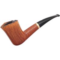 Italian Estates Castello Collection Great Line Fiammata Bent Dublin with Gold (K) (1993)