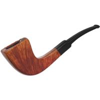 Italian Estates Savinelli Autograph Partially Rusticated Bent Panel (5)