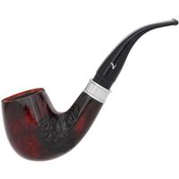 Italian Estates Lorenzetti Spot Carved Bent Billiard (9mm) (Unsmoked)