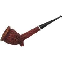 Italian Estates Ser Jacopo Picta Rusticated Cutty with Silver (04) (R1)