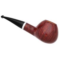 Italian Estates Caminetto Smooth Bent Brandy with Silver (00.33) (AR) (Unsmoked)
