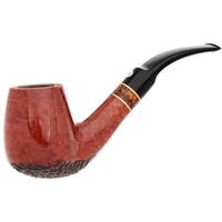 Italian Estates T. Cristiano Partially Rusticated Bent Billiard (V.S.Q.) (30 C 4) (Unsmoked)