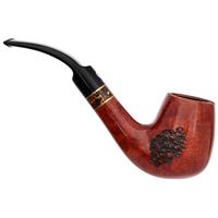 Italian Estates T. Cristiano Partially Rusticated Bent Billiard (V.S.Q.) (30 C 4) (Unsmoked)