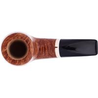 Italian Estates Radice Clear Bent Billiard with Antler (Unsmoked)
