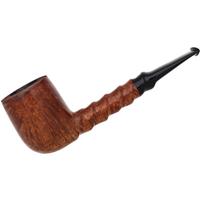 Italian Estates Radice Clear Billiard with Spiral Carving (O)