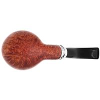 Italian Estates Mastro Geppetto Liscia Chiara Bent Brandy with Pinocchio Silver Army Mount (06) (9mm)