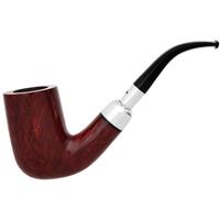 Italian Estates Caminetto Smooth Bent Billiard with Silver (0.L.11)