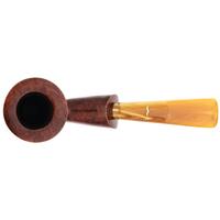 Italian Estates Caminetto Moustache Smooth Bent Dublin (Ascorti-Radice) (1968-1979) (Unsmoked)