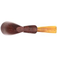 Italian Estates Caminetto Moustache Smooth Bent Dublin (Ascorti-Radice) (1968-1979) (Unsmoked)