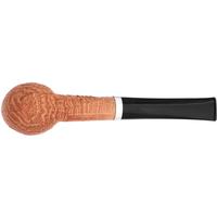 Italian Estates Ser Jacopo Spongia Sandblasted Billiard with Silver (S3)