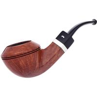 Italian Estates Caminetto Smooth Bent Bulldog with Silver (2.L.16) (AR)