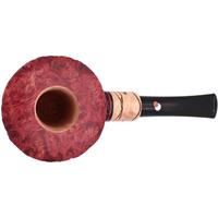 Italian Estates Claudio Cavicchi Black Sandblasted Bent Dublin with Spalted Beechwood (Unsmoked)