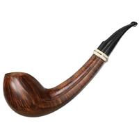 Japanese Estates Takeo Arita Smooth Bent Egg with Silver and Mammoth (062) (Y) (2004)