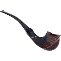 Japanese Estates Takeo Arita Partially Rusticated Bent Shield with Silver (X) (168) (2006)