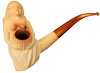 Turkish Estates CAO Meerschaum by Ismet Bekler Woman Holding Basket