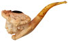 Turkish Estates S. Yanik Meerschaum Musketeer with Case