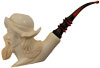 Turkish Estates Ismail Ozel Meerschaum Bearded Man with Hat (with Case) (1974)