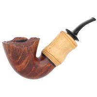 Misc. Estates HS Studio Smooth Bent Dublin with Buddha Belly Bamboo