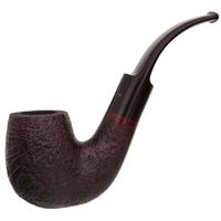 Misc. Estates Michael Parks / Les Wood Commonweal Sandblasted Bent Billiard (P2S) (AG) (2022) (Unsmoked)