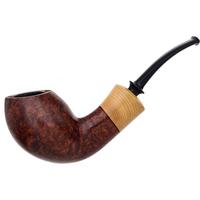 Misc. Estates Chris Asteriou Smooth Bent Egg with Boxwood (1449) (2025) (Unsmoked)