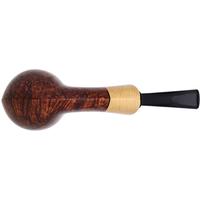 Misc. Estates Chris Asteriou Smooth Bent Egg with Boxwood (1449) (2025) (Unsmoked)