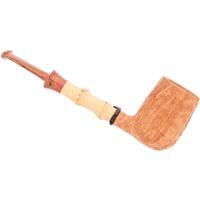 Misc. Estates Sergey Ailarov Sandblasted Billiard with Bamboo (Unsmoked)