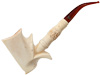 Turkish Estates CAO Meerschaum Giant Partially Carved Freehand