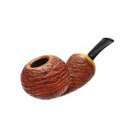 Misc. Estates Alexander Sokolik Sandblasted Reverse Calabash Mouse with Boxwood (Unsmoked)