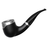 Misc. Estates Bentley Steel Work Smooth Bent Billiard (9mm) (Unsmoked)